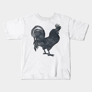 Chicken cockerel Inkpress Artwork Kids T-Shirt